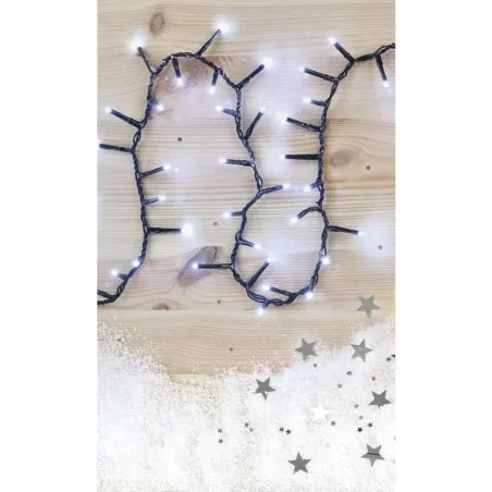 Oswietlenie-choinkowe - lampki choinkowe - jeżyk 600xled 12m, zimna biel, ip44, timer d4bc03 emos 