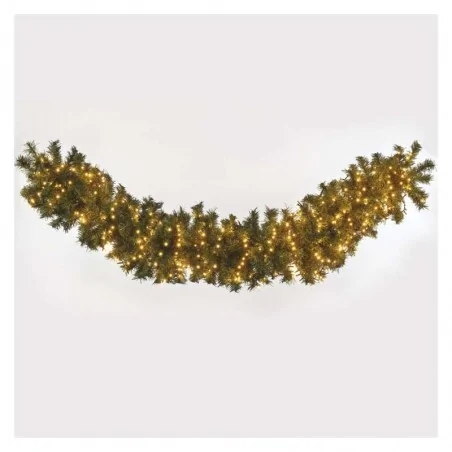 Oswietlenie-choinkowe - oświetlenie na choinkę - jeżyk 600xled 12m, vintage, ip44, timer d4bv03 emos 