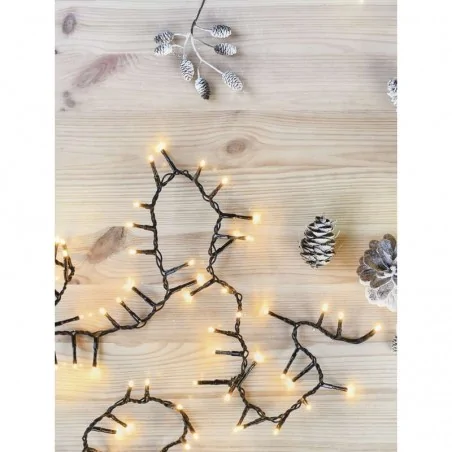 Oswietlenie-choinkowe - oświetlenie na choinkę - jeżyk 600xled 12m, vintage, ip44, timer d4bv03 emos 