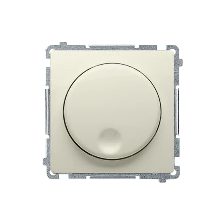 Regulatory-oswietlenia - beżowy ściemniacz naciskowo-obrotowy bms9t.01/12 simon basic kontakt-simon 
