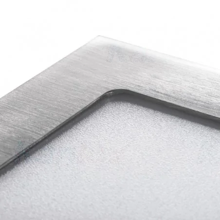 Oprawy-sufitowe - kwadratowa oprawa sufitowa led downlight nikiel satynowy 12w 4000k katro v2led 12w-nw-sn 27214 kanlux 