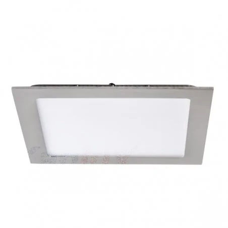 Oprawy-sufitowe - kwadratowa oprawa sufitowa led downlight nikiel satynowy 18w 4000k katro v2led 18w-nw-sn 27215 kanlux 