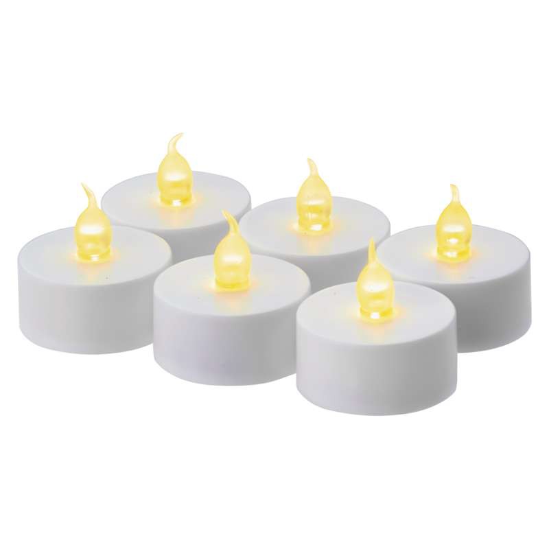 Dekoracje-swiateczne-led - świeczki tealight białe komplet 6 sztuk dccv11 emos firmy EMOS 