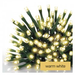 Oprawki-montazowe - światełka choinkowe classic 100xled 5m ciepła biel, zielony przewód, ip20 d4gw02 emos