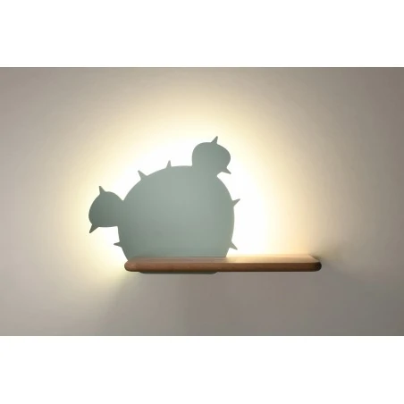 Kinkiety - kinkiet led do pokoju dziecka 4w led 4000k iq kids cactus 21-00934 candellux 