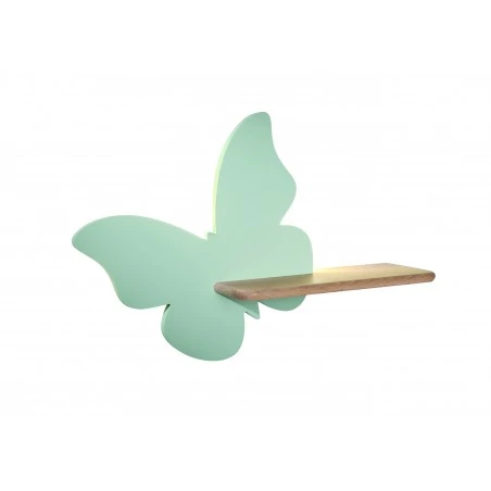 Kinkiety - dziecięcy kinkiet motyl z półką 5w led 4000k kids butterfly 21-84880 candellux 