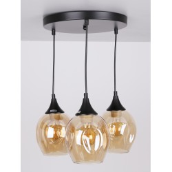 Lampy-sufitowe - potrójna lampa sufitowa - talerz 3x40w e27 aspa 33-00613 candellux 