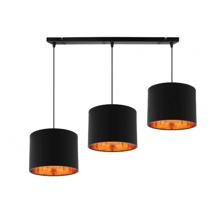 Lampy-sufitowe - potrójna lampa wisząca o wysokości 100cm 3x40w e27 candida 33-00736 candellux 