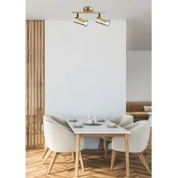 Lampy-sufitowe - lampa sufitowa o ruchomych kloszach 2x15w gu10 colly 92-01719 candellux 