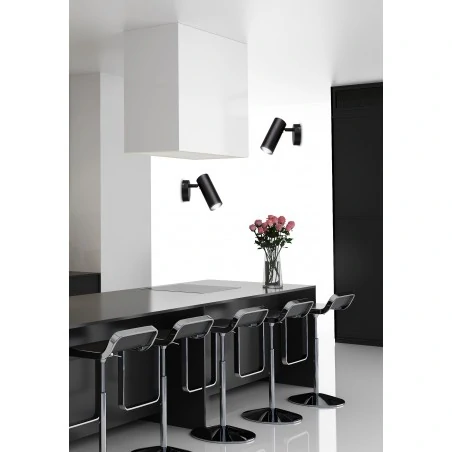 Lampy-sufitowe - ruchoma lampa ścienno-sufitowa 1x15w gu10 colly 91-01658 candellux 