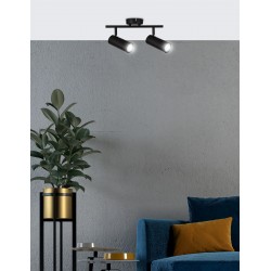 Lampy-sufitowe - spot oświetleniowy o ruchomych kloszach 2x15w gu10 colly 92-01665 candellux 