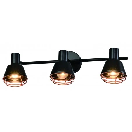 Lampy-sufitowe - nowoczesna lampa - ruchome klosze 3x40w e14 neria 93-82572 candellux 