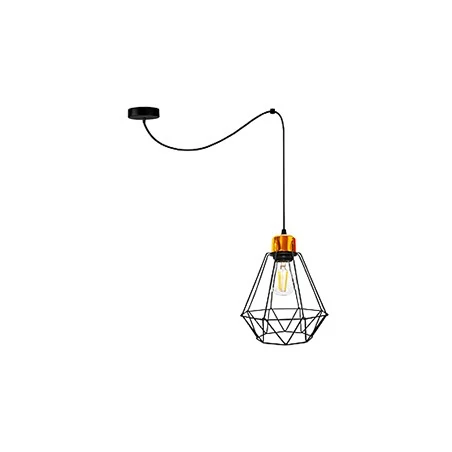 Lampy-sufitowe - pojedyncza lampa wisząca o regulowanej wysokości 1x60w e27 primo 31-00279 candellux 