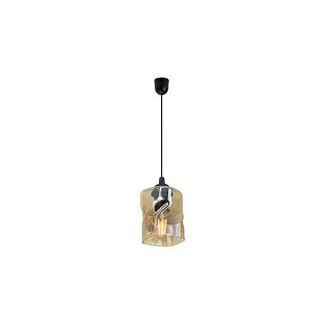 Lampy-sufitowe - szklana lampa wisząca 100cm 1x60w e27 felis 31-00156 candellux 