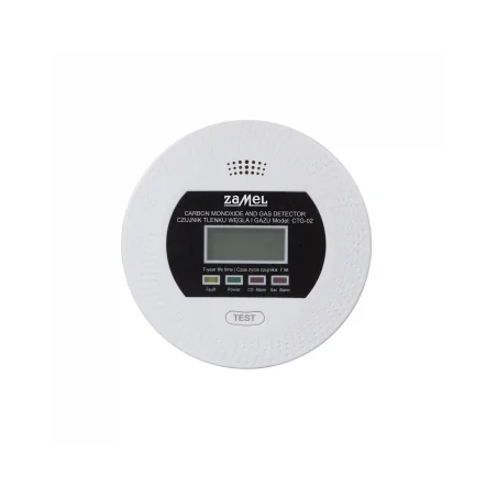 Czujniki-czadu - czujnik tlenku węgla i gazu 2w1 ctg-02 zamel 