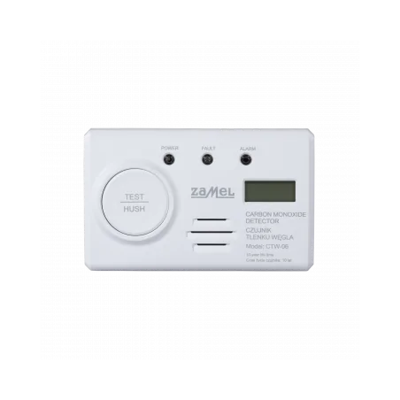 Czujniki-czadu-dymu-i-gazu - czujnik tlenku węgla z wbudowaną baterią ctw-06 zamel 