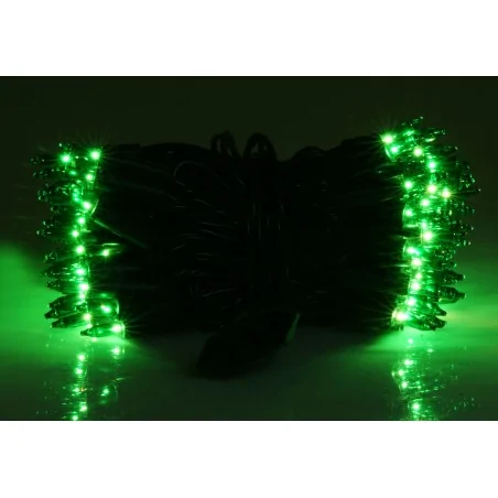 Oswietlenie-choinkowe - lampki choinkowe zielone 7m 100szt ip20, ch/0067 rum-lux 