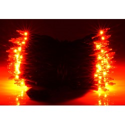 Oswietlenie-choinkowe - czerwone światełka choinkowe o długości 7m ip20 ch/0065 rum-lux 