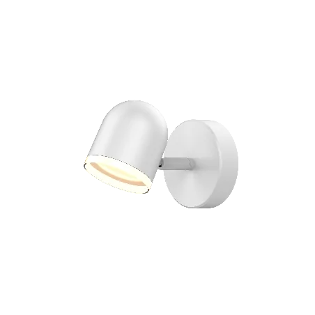 Kinkiety-do-salonu - biały kinkiet ruchomy led 4.2w 3000k rawi 1 polux 318305 