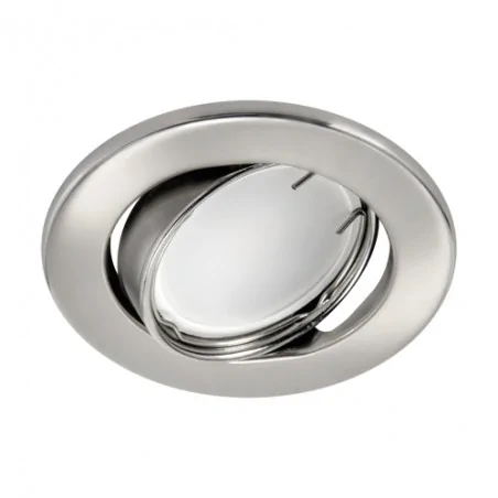 Oprawy-sufitowe - pierścień ozdobny regulowany okrągły w kolorze chromu gu10 50w bono led 03974 ideus 