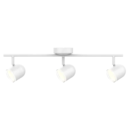 Kinkiety-do-salonu - biała listwa led potrójna 3x4,2w 3000k rawi 3 polux 