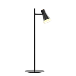 Lampki-biurkowe - lampka biurkowa led czarna 4,2w 3000k 440lm berg 318404 polux 