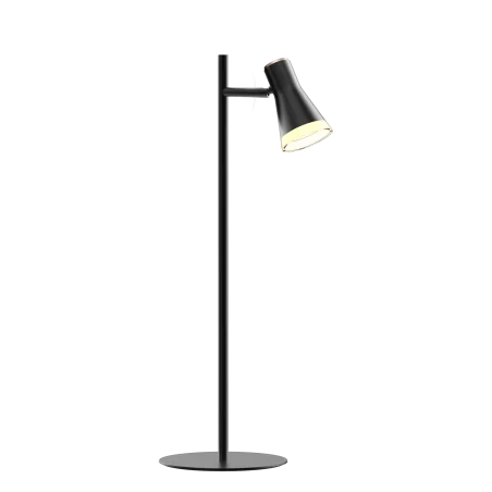 Lampki-biurkowe - lampka biurkowa led czarna 4,2w 3000k 440lm berg 318404 polux 