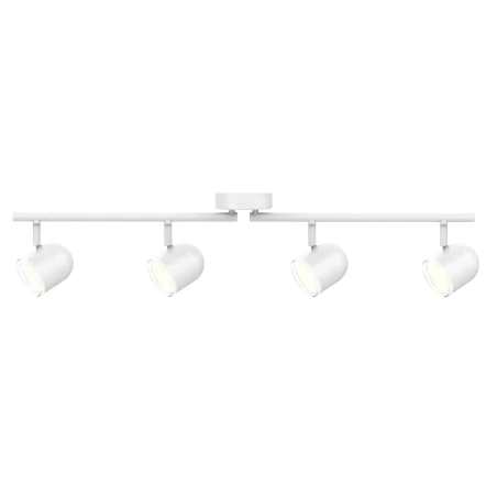 Kinkiety-do-salonu - biała oprawa ścienno-sufitowa led 4 punkty świetlne 4x4,2w 3000k rawi 4 polux 