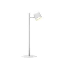 Lampki-biurkowe - lampka biurkowa led biała modern 4,2w 3000k rawi polux 