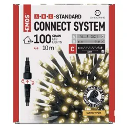 Oswietlenie-choinkowe - światełka choinkowe o systemie łączenia 10m d1aw03 emos 