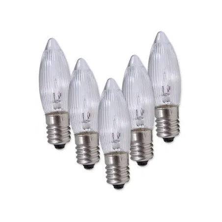 Oswietlenie-choinkowe - żarówki choinkowe do świecznika adwentowego e10 23v 3w rum-lux 