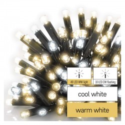 Dekoracje-swiateczne-led - lampki led - sople z funkcją przedłużenia profi 3m d2cn01 emos