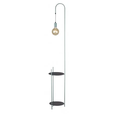 Lampy-stojace - lampa podłogowa z półką e27 walk 51-00033 candellux 