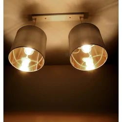 Lampy-sufitowe - oświetlenie wiszące regulowane 2x40w e27 atlanta 32-00644 candellux 