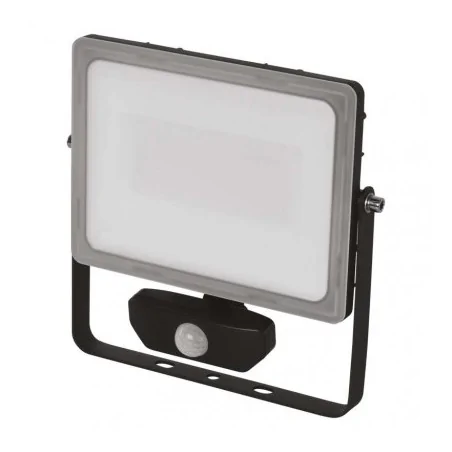 Naswietlacze-led-50w-i-wiecej - naświetlacz led 50w z czujnikiem ruchu czarny 4000k ilio zs2940 emos 