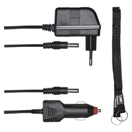 Latarki-led - poręczna latarka ładowalna typu szperacz led cree 5w + cob led, 310 lm 2000mah emos p4526 