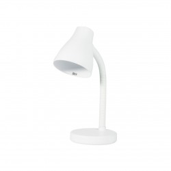 Lampki-biurkowe - mała biała lampka na biurko adele e27 vo0382 volteno