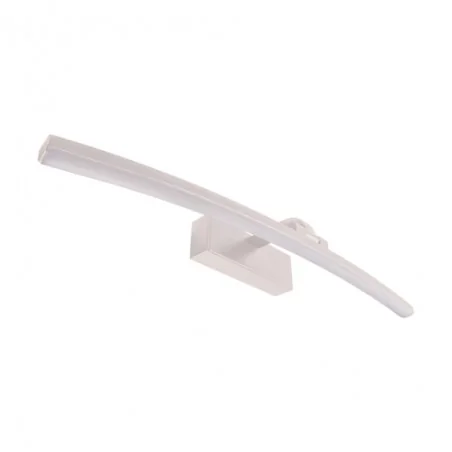 Kinkiety-lazienkowe - kinkiet led do łazienki w kolorze białym 12w neutralne światło 4000k mamba led 04022 ideus 