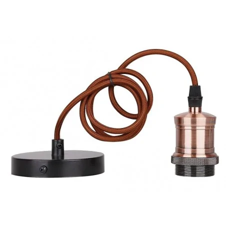 Lampy-sufitowe - patynowe zawiesie - lampa wisząca metalowa e27 31-99962 candellux 