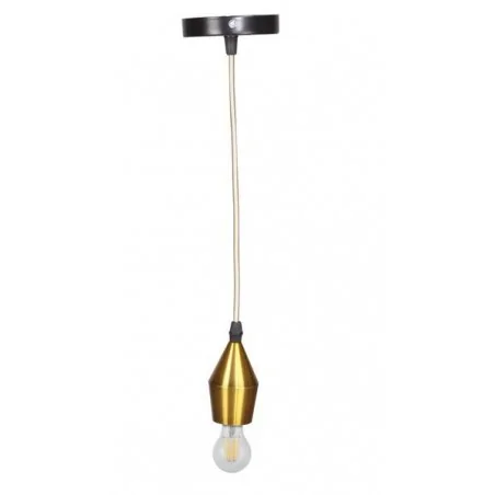 Lampy-sufitowe - złota lampa wisząca 100cm wysokości e27 31-05519 candellux 