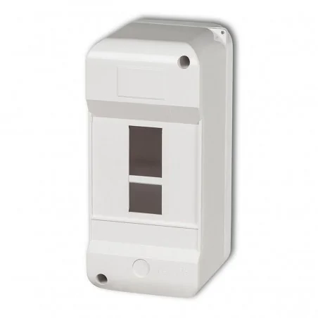 Skrzynki-elektryczne - obudowa bezpiecznikowa biała 3 modułowa ob-3 karlik 