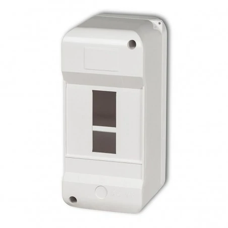Skrzynki-elektryczne - obudowa bezpiecznikowa biała 3 modułowa z zerem ob-3zz karlik 