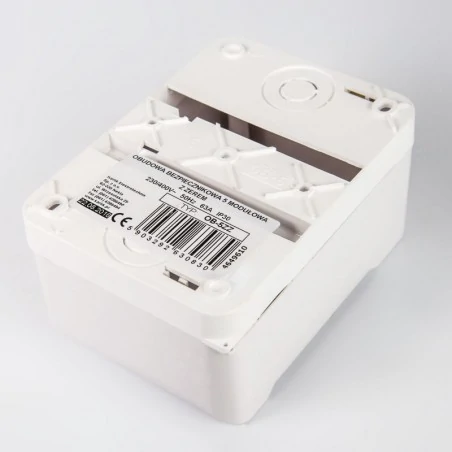 Skrzynki-elektryczne - obudowa bezpiecznikowa biała 5 modułowa ob-5 karlik 