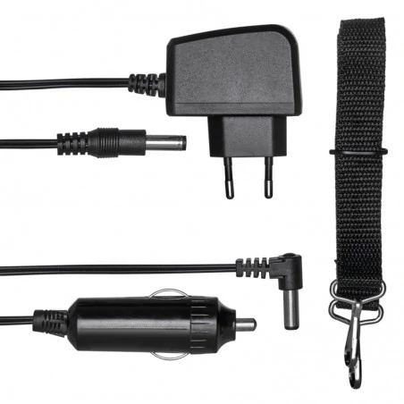 Latarki-led - latarka ładowalna led szperacz 300lm pojemny akumulator 2400 mah emos p2311 