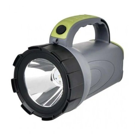 Latarki-led - latarka ładowalna led szperacz 300lm pojemny akumulator 2400 mah emos p2311 