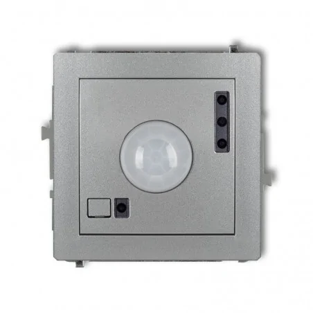 Elektroniczne-czujniki-ruchu - elektroniczny czujnik ruchu srebrny metalik deco 7dcr-1 karlik 