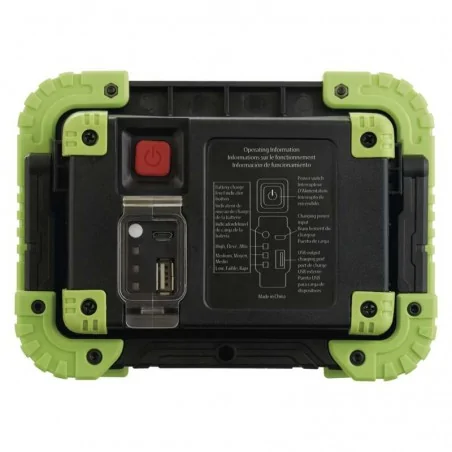 Naswietlacze-led - naświetlacz ładowalny z powerbank led 10w cob 1000lm 4400mah p4533 emos 1450000300 