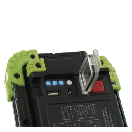 Naswietlacze-led - naświetlacz ładowalny z powerbank led 10w cob 1000lm 4400mah p4533 emos 1450000300 