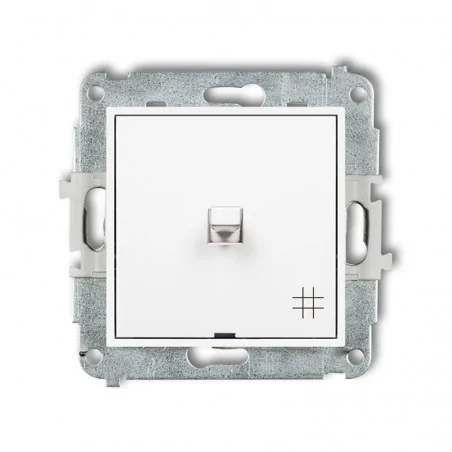 Wylaczniki-amerykanskie - włącznik krzyżowy amerykański biały mini mwpus-6 karlik 