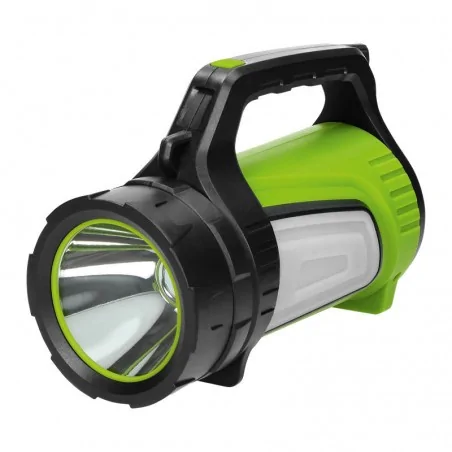 Latarki-led - latarka ładowalna akumulatorowa led 10w z powerbankiem 4000mah lt-3 orno 